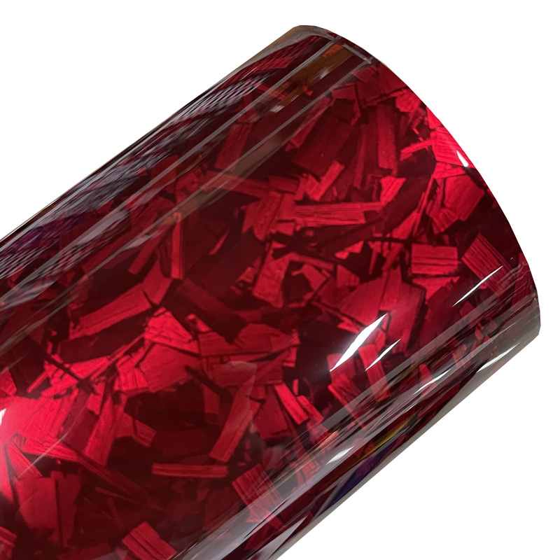 Fep Film - Film Vinyl Wrap Serat Karbon Merah