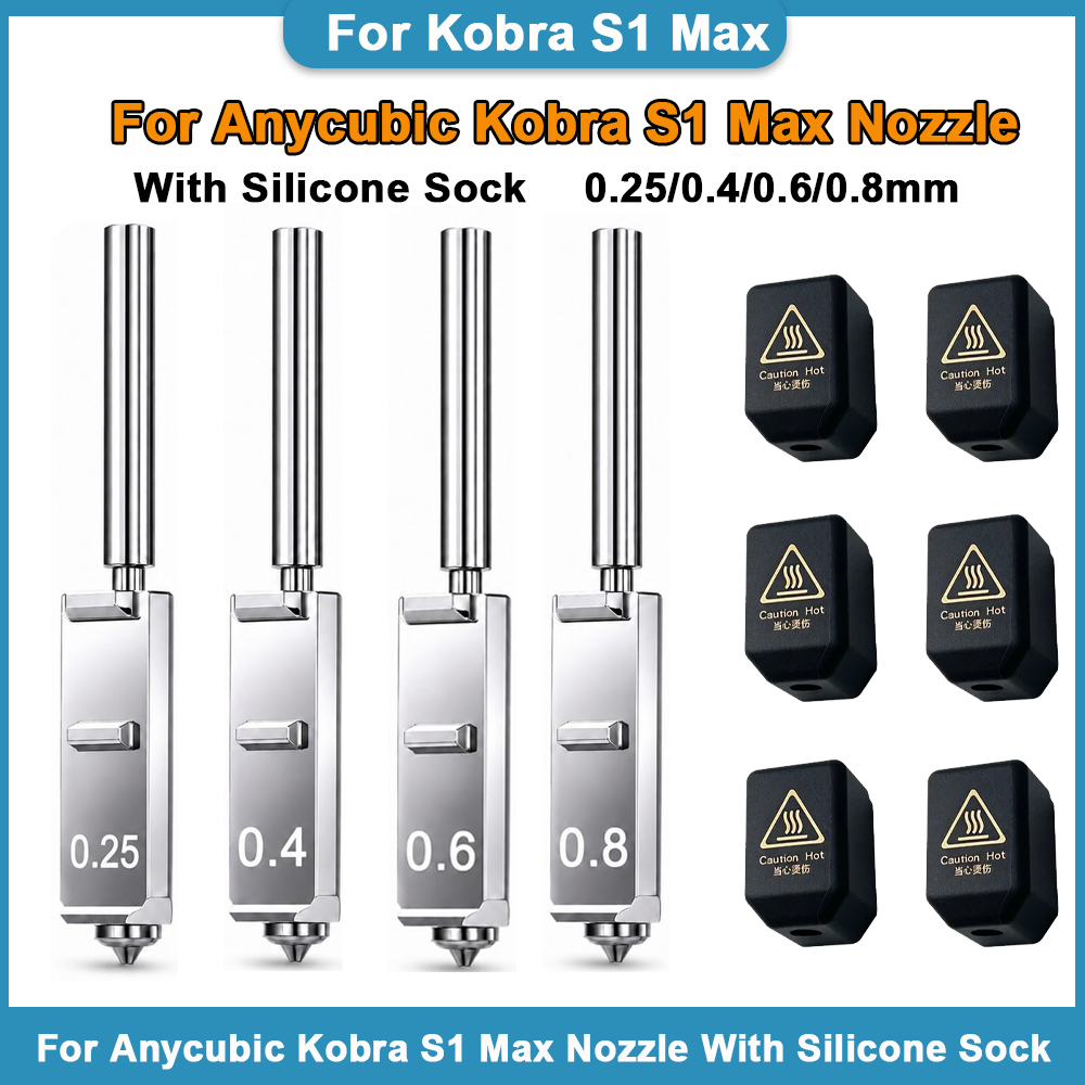 Hotend 0.4Mm - Nozel Baja Keras untuk Anycubic Kobra