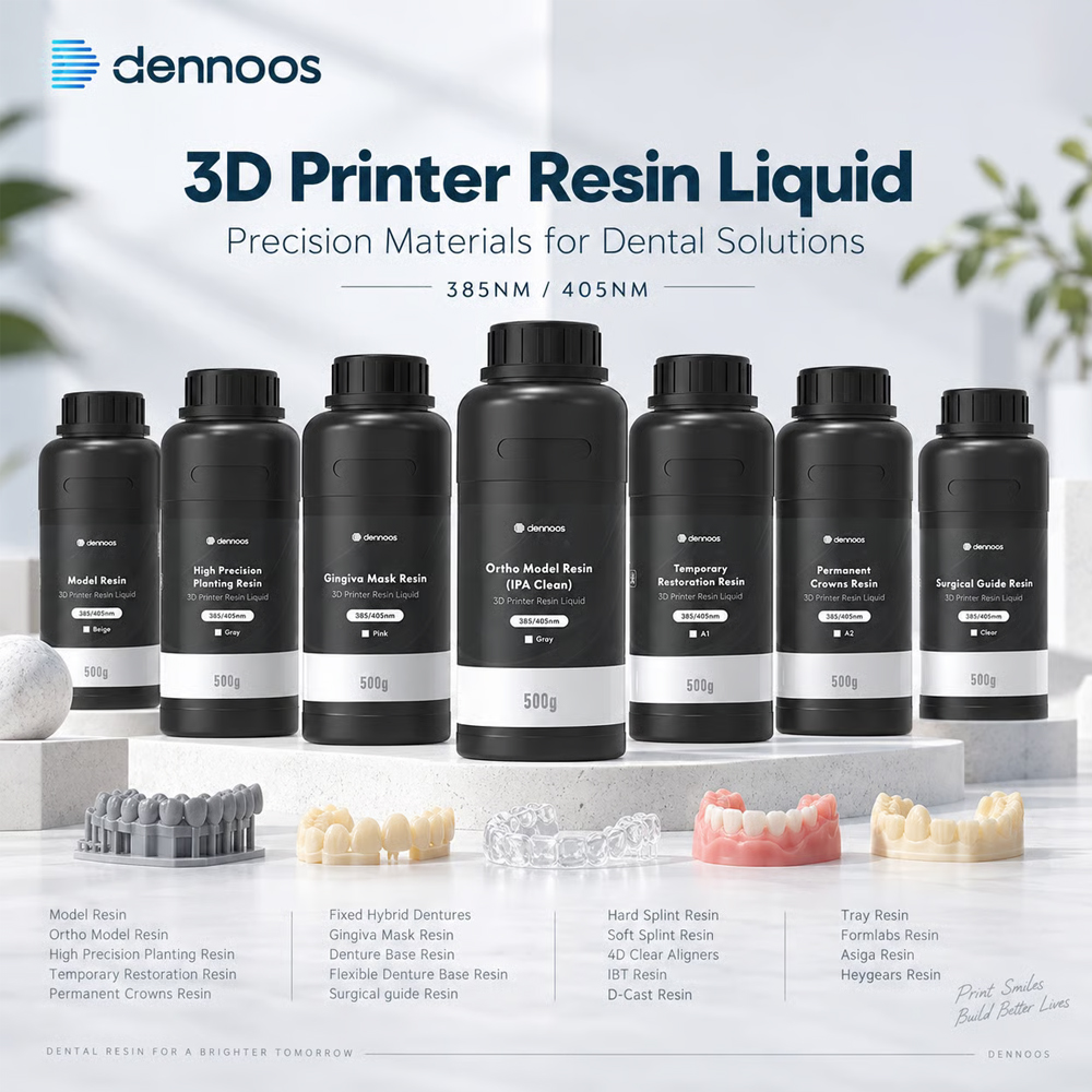 Resin Printer - Resin untuk Printer 3D, Model Laboratorium