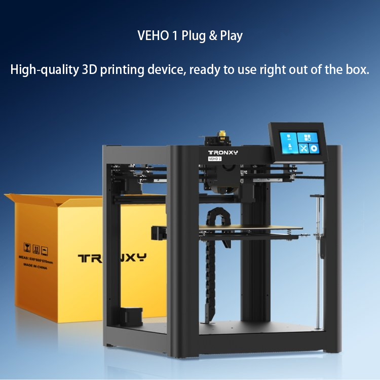 Fdm Printer - VEHO 1 Printer 3D FDM Kecepatan