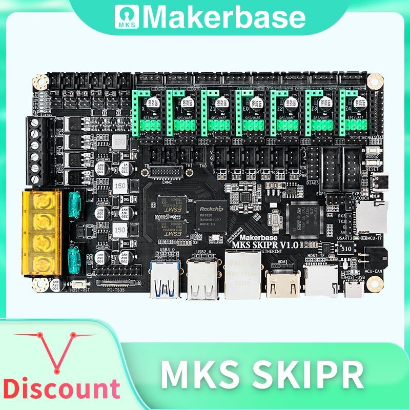 Mks Sgen - Makerbase MKS SKIPR, papan kontrol printer
