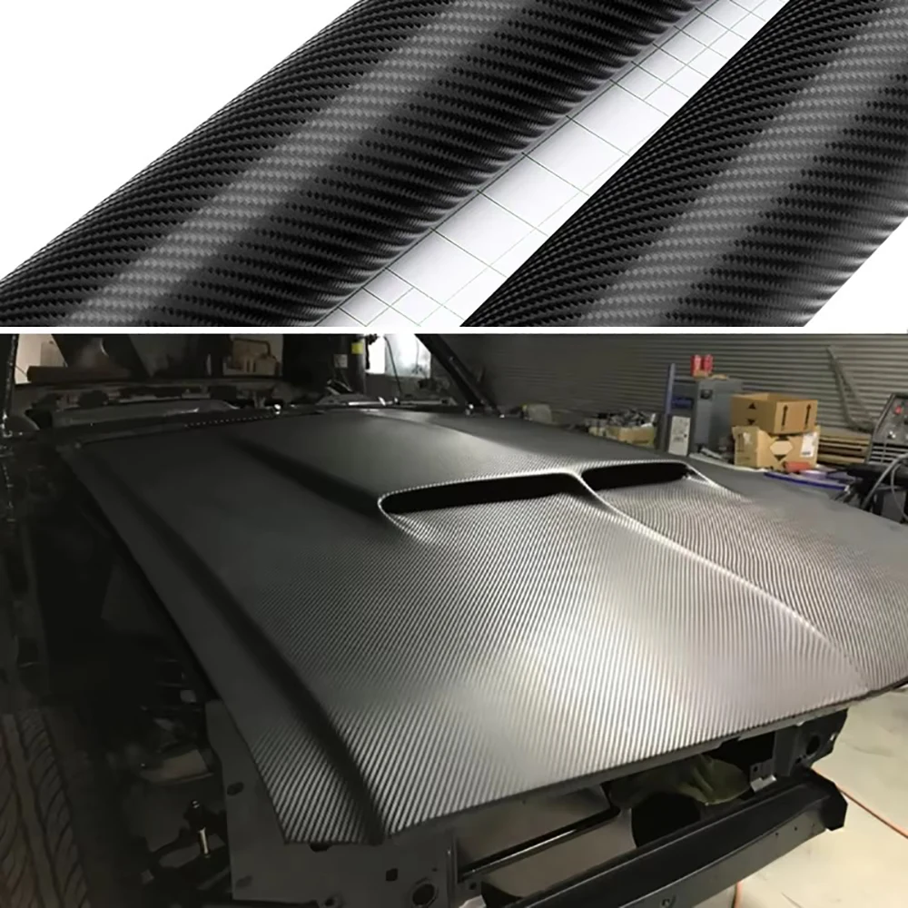 Fep Film - 152cm*200cm Film Vinyl Serat Karbon 4D