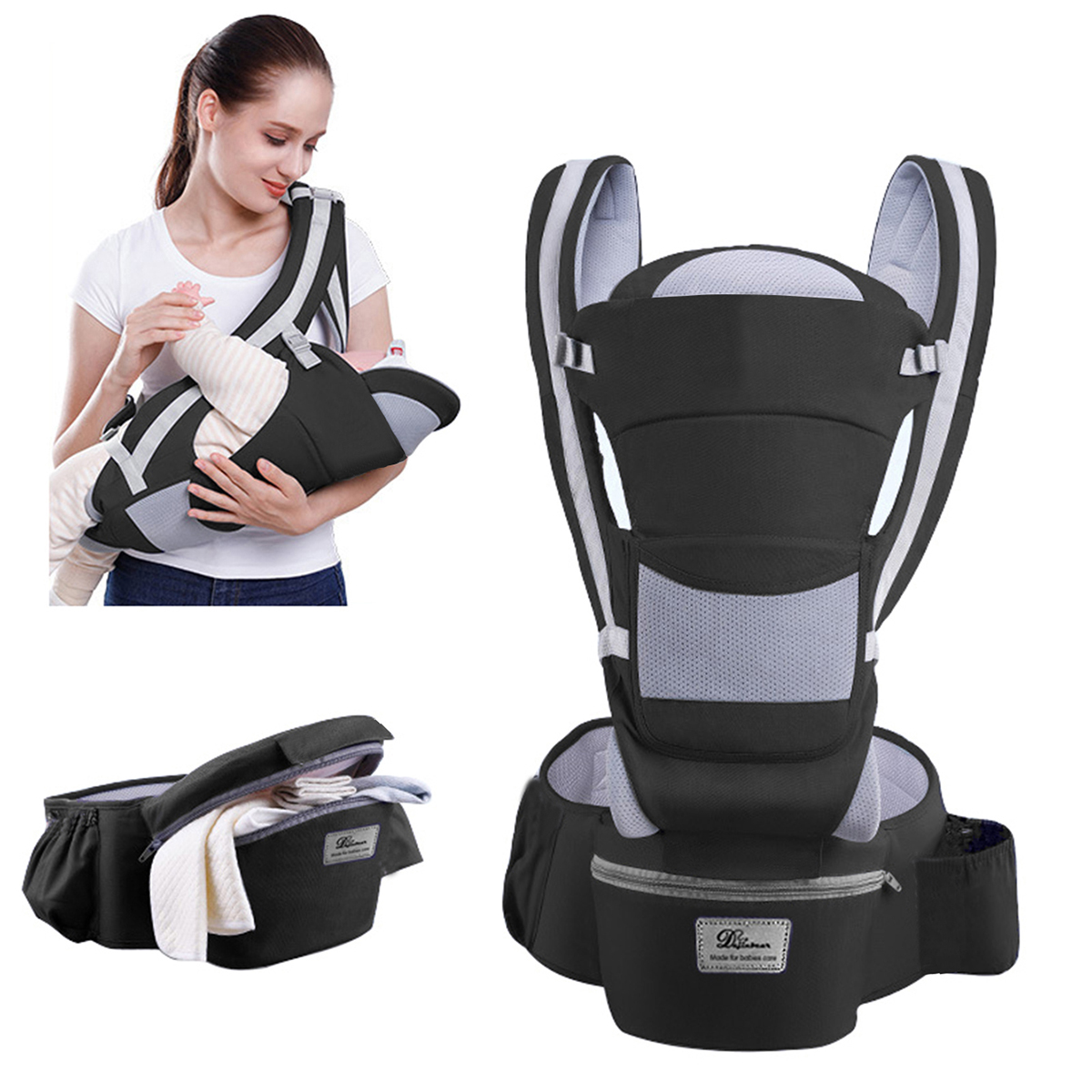 Carriage Bed - Gendongan bayi ergonomis baru lahir, gendongan
