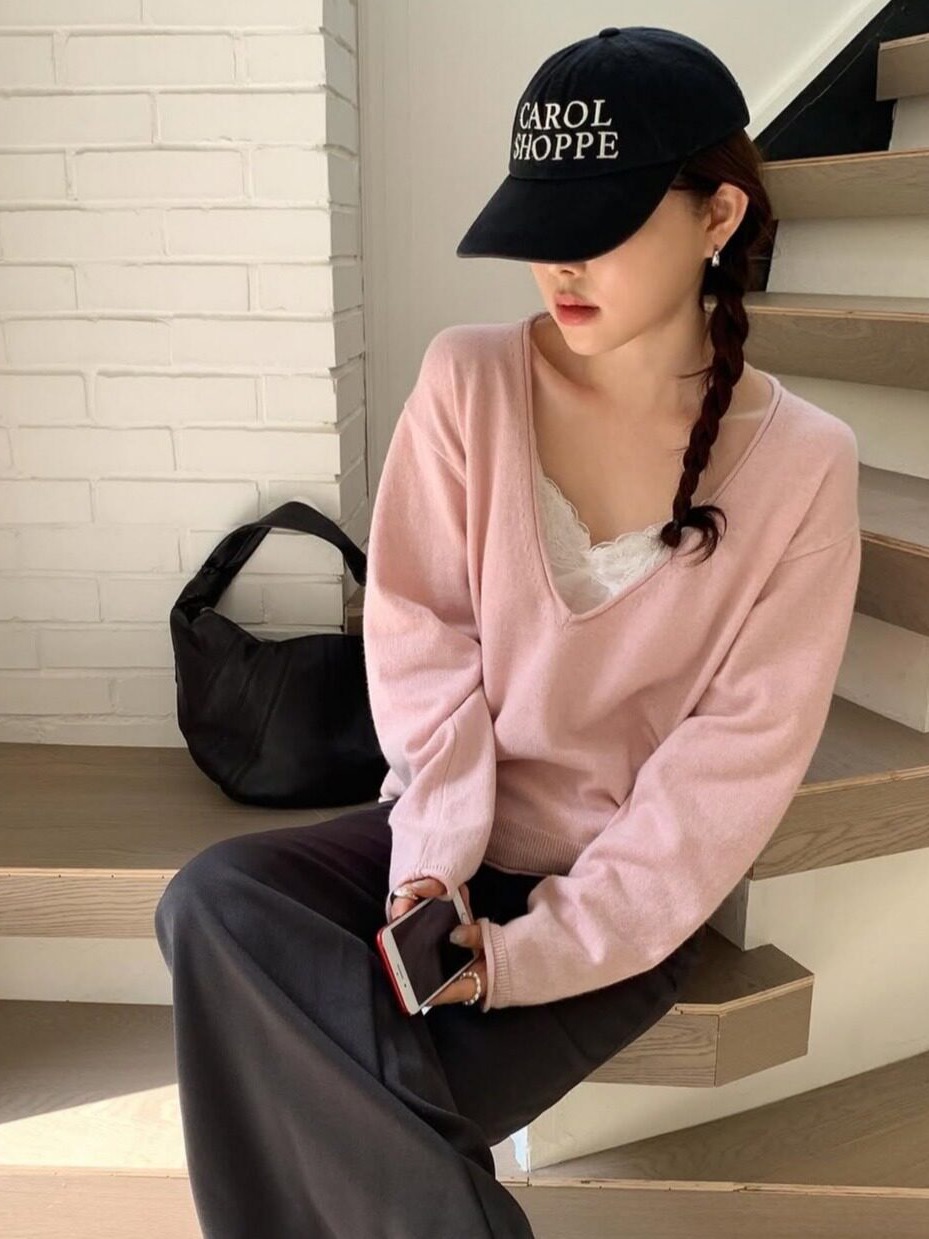 Sweater Rajut Wanita Musim Gug - Resin Vat ulasan dan harga