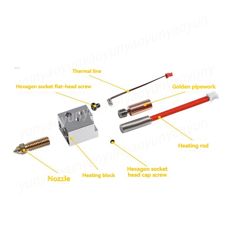Kit Hotend Logam Aliran Tinggi - Hotend 0.4Mm ulasan dan harga