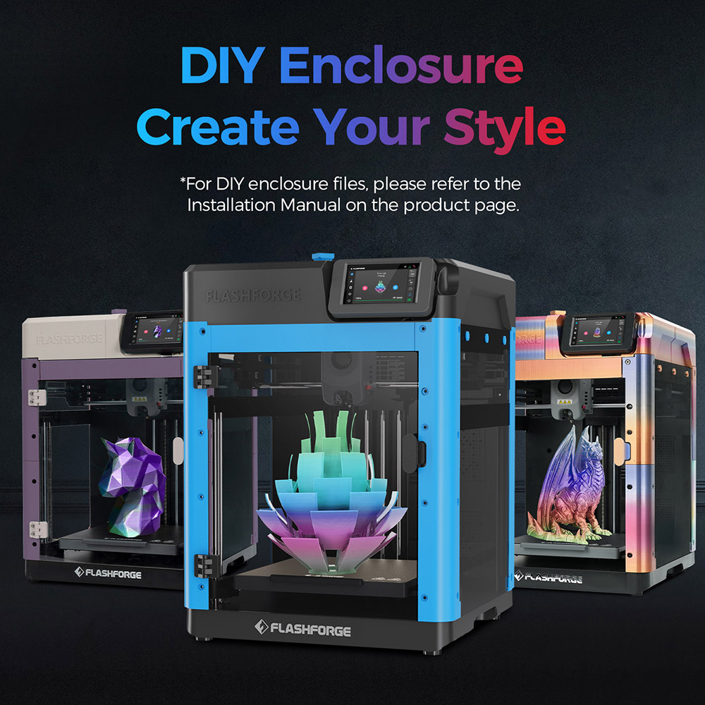 Kit Panel Penutup FLASHFORGE u - Enclosure 3D Printer ulasan dan harga