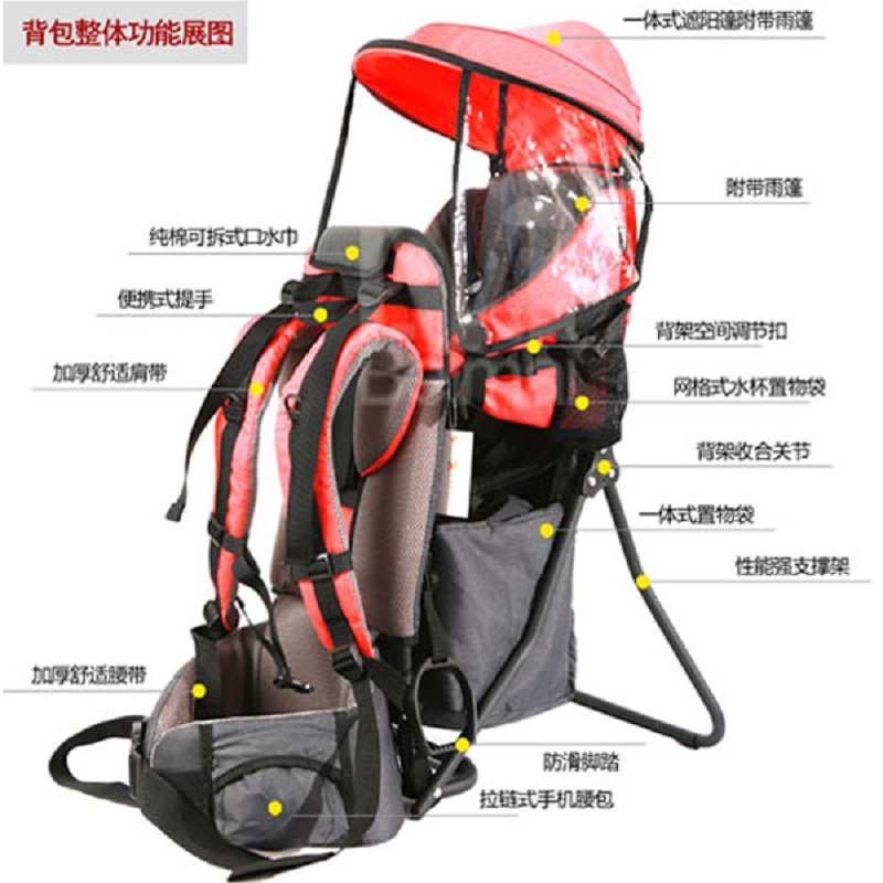 Ransel Perjalanan Bayi Dapat D - Carriage Bed ulasan dan harga