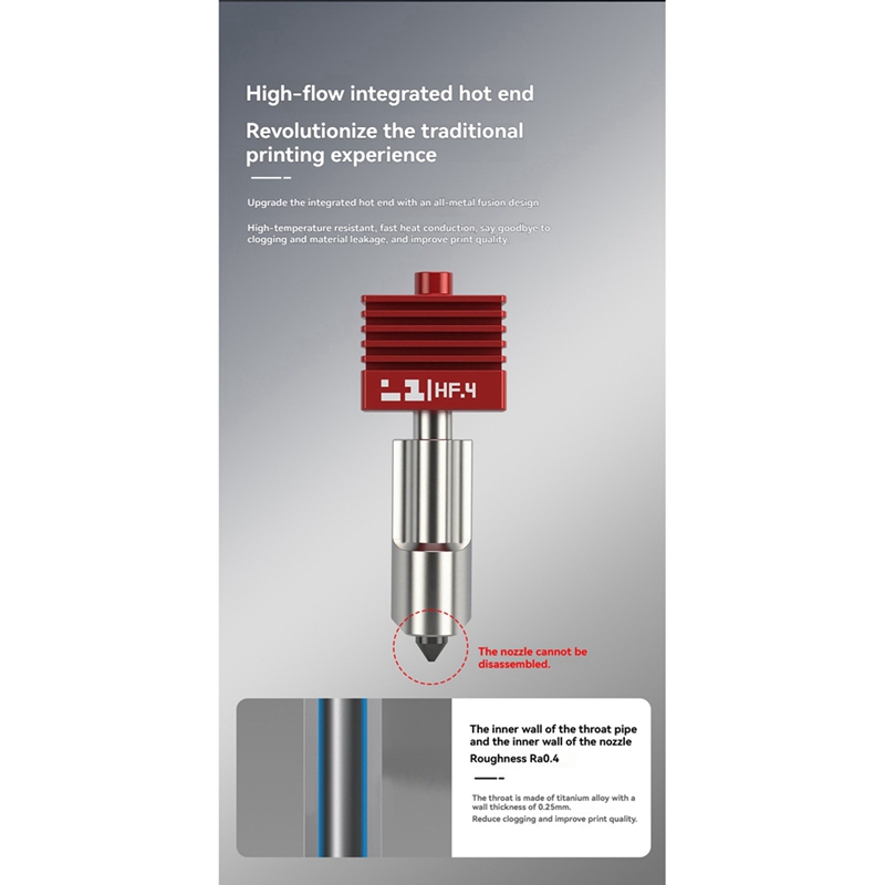 Untuk H2D Hotend Rakitan Ekstr - Extruder ulasan dan harga