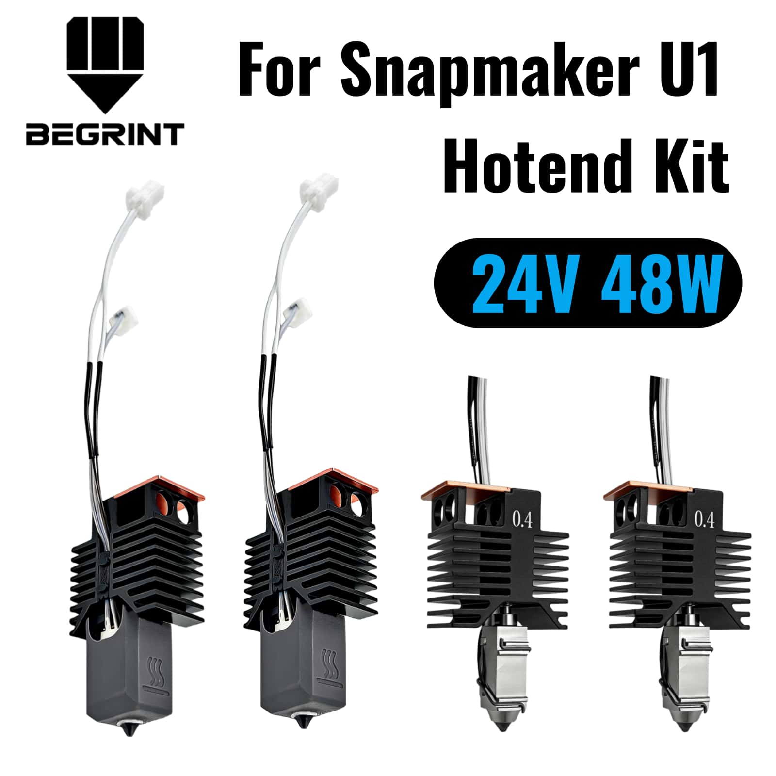 Untuk Snapmaker U1 Hotend 24V  - High Flow Ceramic Hotend ulasan dan harga