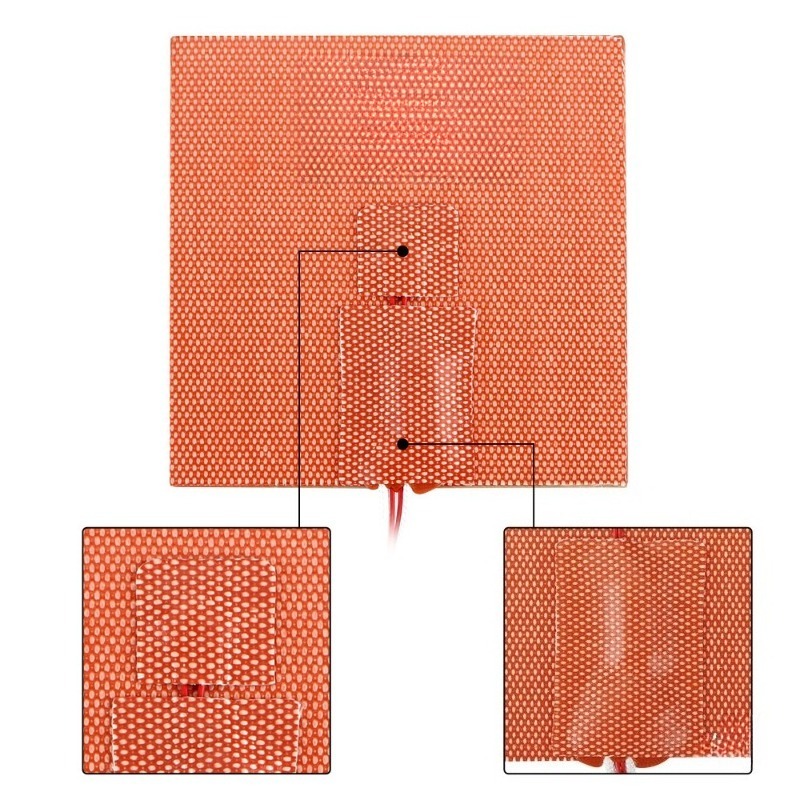 Lembaran Pemanas Karet Silikon - 3D Printer Bed ulasan dan harga